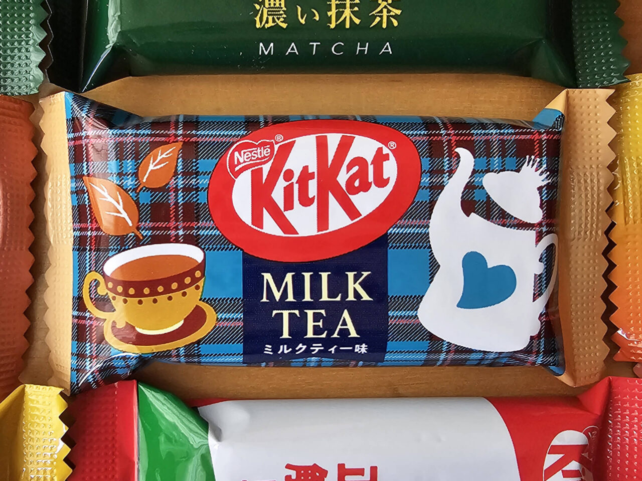 Über 400 Sorten KitKats Milk Tea