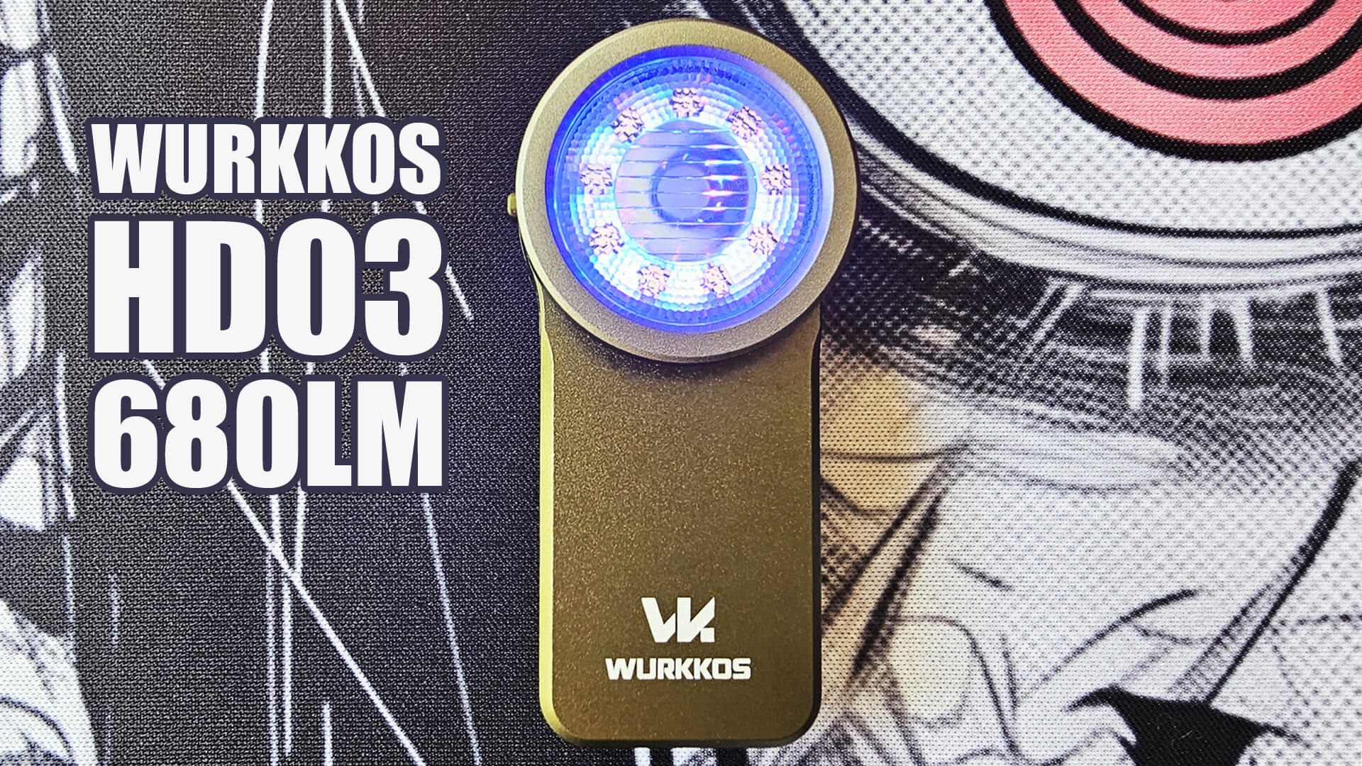 Wurkkos HD03 Taschenlampe