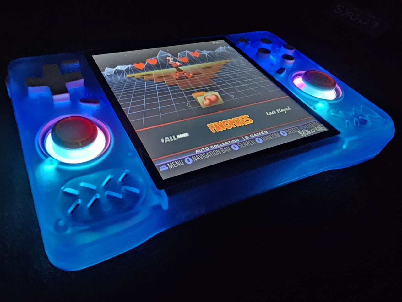 XF40H Game Console Beleuchtung