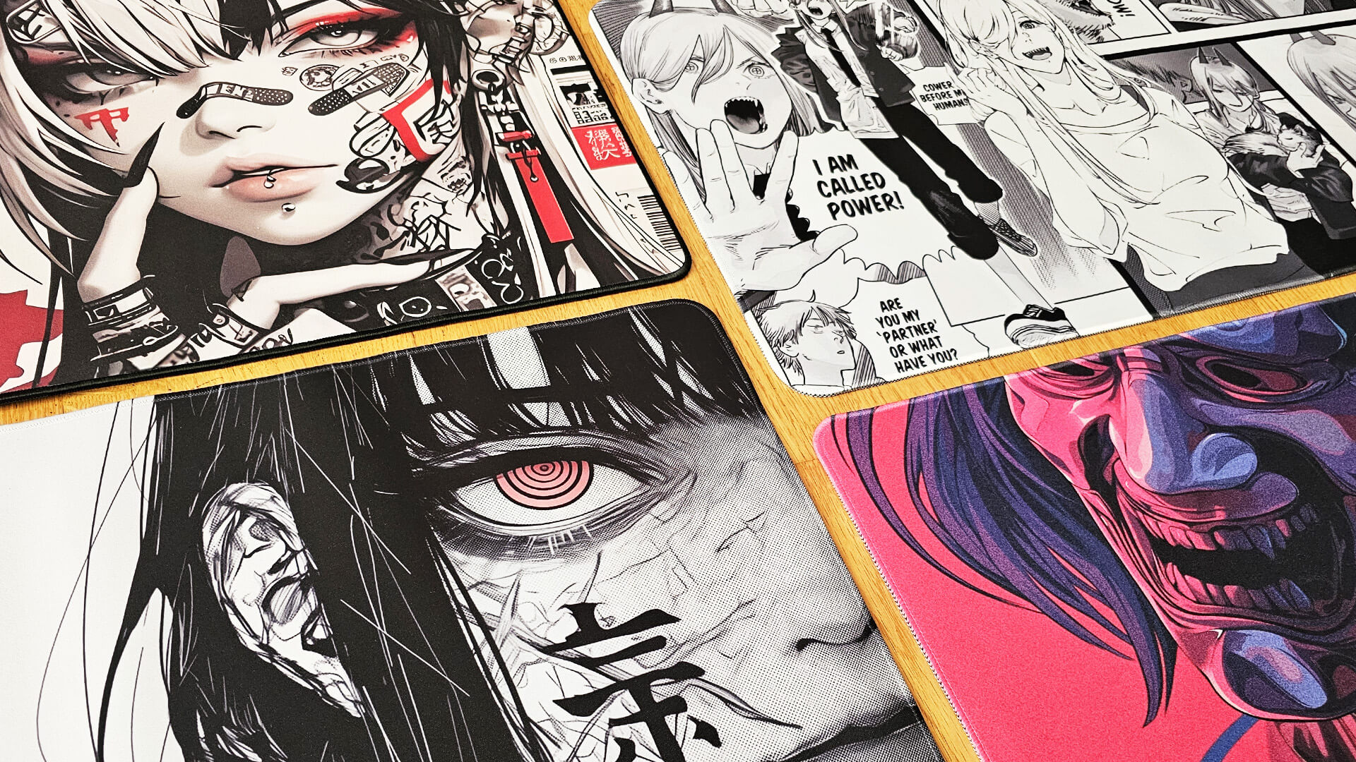 XXL-Gaming-Mauspads im Anime-Stil